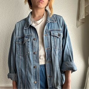Vintage Light Wash Denim Jacket